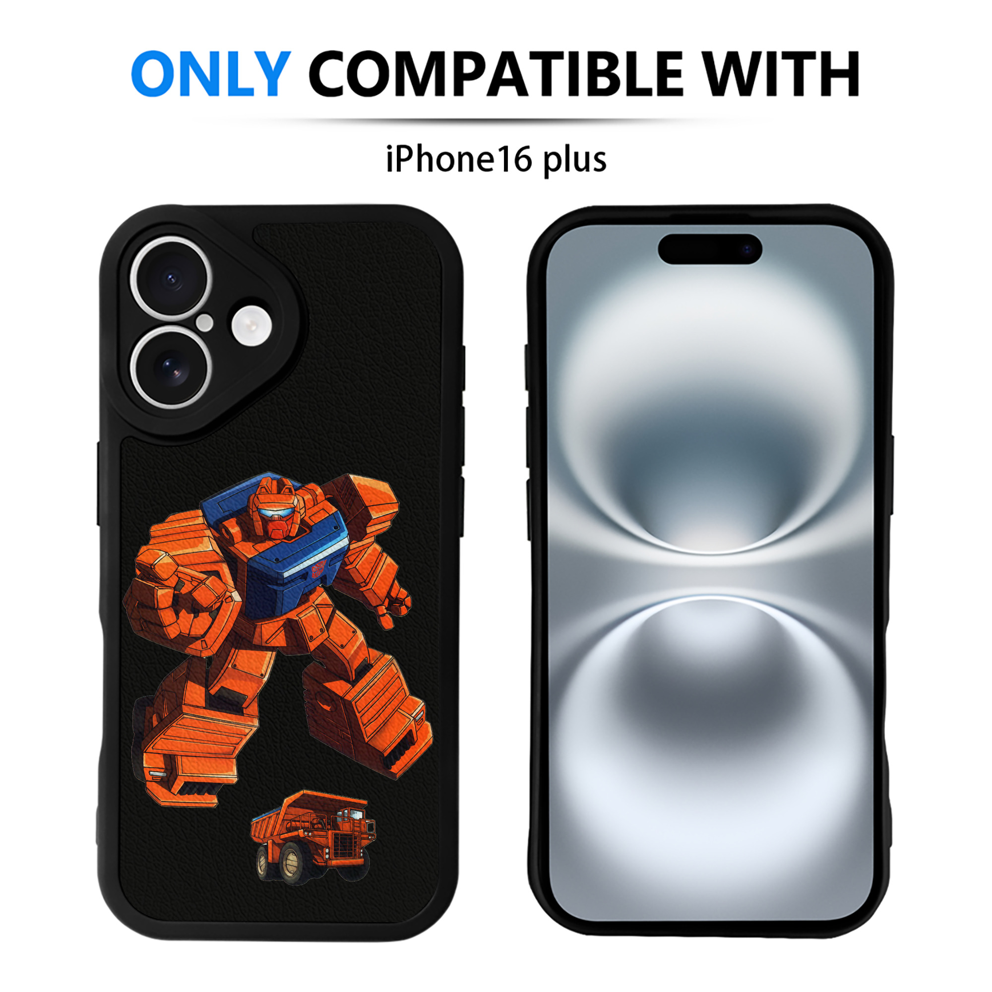 （画像用）  【iPhone 16シリーズ対応】シリコンスマホケース（レザー調） 材質：シリコン